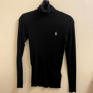 Polo Ralph Lauren Black Turtle Neck Size S/P